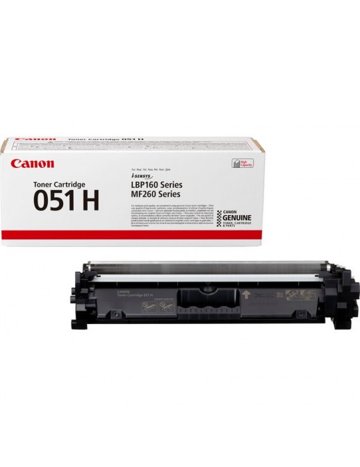 2169C002 2169C002 Canon 051H High Yield Toner Cartridge, Black
