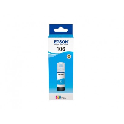 C13T00R240 C13T00R240 Epson 106 EcoTank Cyan ink bottle
