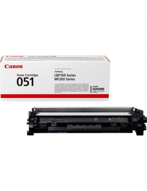 2168C002 2168C002 Canon 051 Toner Cartridge, Black