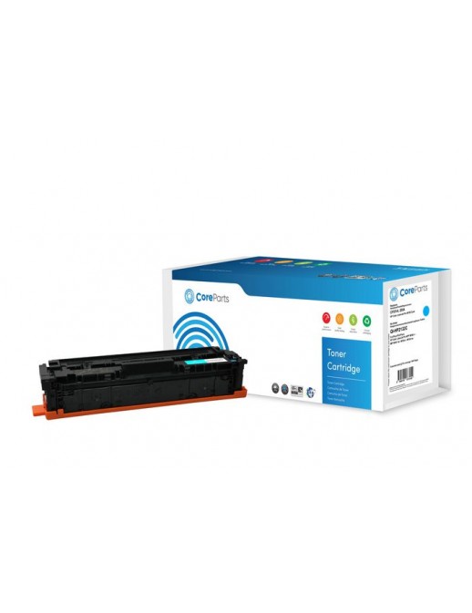 QI-HP2132C QI-HP2132C CoreParts Toner Cyan M180C-NTR Pages: 900 HP Color LaserJet HP Color LaserJet Pro M180 Cyan CF531A, 205A