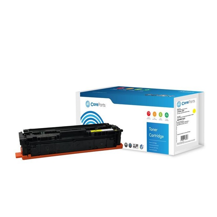 QI-HP2132Y CoreParts Toner Yellow M180Y-NTR Pages: 900 HP Color LaserJet HP Color LaserJet Pro M180 Yellow CF532A, 205A QI-HP2132Y CoreParts Toner Yellow M180Y-NTR Pages: 900 HP Color LaserJet HP Color LaserJet Pro M180 Yellow CF532A, 205A