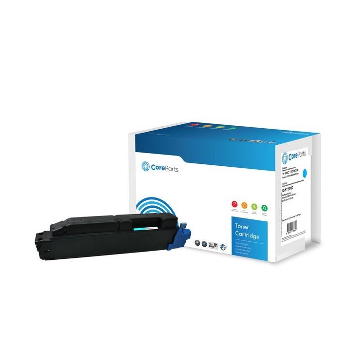 QI-KY2070C CoreParts Toner Cyan TK5280C-NTR Pages: 11000 Kyocera ECOSYS Kyocera ECOSYS M6235/6635 Cyan TK-5280C, 1T02TWCLN0, 1T0