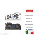 5F10S13913 Ventola di Raffreddamento DUAL Fan CPU LENOVO Gaming 3-15IMH05 (81Y4) 3-15ARH05 (82EY) Creator 5-15IMH05 (82D4) 5F...