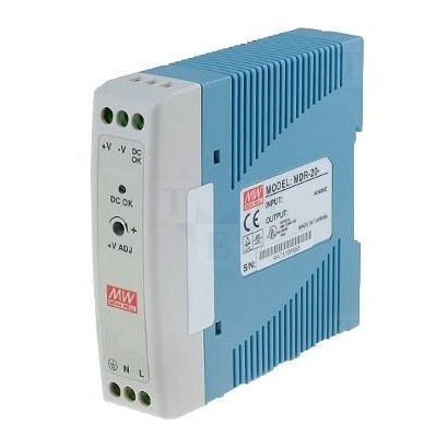 42102 42102 Moxa DIN-RAIL 24VDC FORSYNING, -20 MDR-20-24