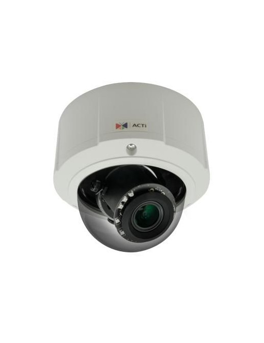 E815 E815 ACTi 5MP, Outdoor, Zoom, Dome, D/N, Adaptive IR, WDR, 4.3x Zoom, f3.1-13.3mm/F1.4-4.0 (HOV:64.74°-25.8°), P-Iris, A...
