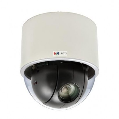 B913 B913 ACTi B913, 5 MP, 1/2.9 " CMOS, IR, f4.5-135mm, F1.6-4.4, 2592x1944, MicroSDHC/XC, DC 12V, High PoE, IK09, 150x163.3mm