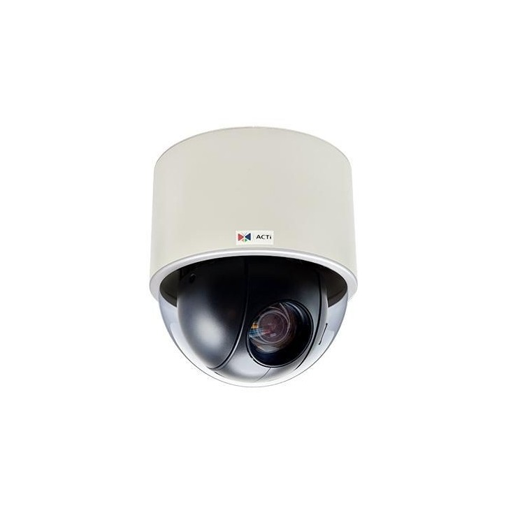 B923 ACTi B923, 3 MP, 1/2.8 " CMOS, 2065x1553, 1450 TVL, F1.6-F4.4, f4.5-135mm, PTZ, WDR, RJ-45, MicroSDHC, DC 12V, PoE, IK09, 1