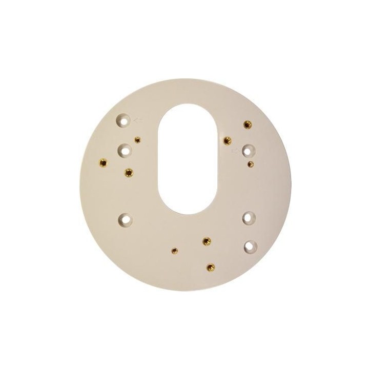 PMAX-0803 (25PCS) ACTi Gang Box Converter for Indoor Domes, supports 10.16 cm (4") Square and Two-Gang Boxes, 25pcs