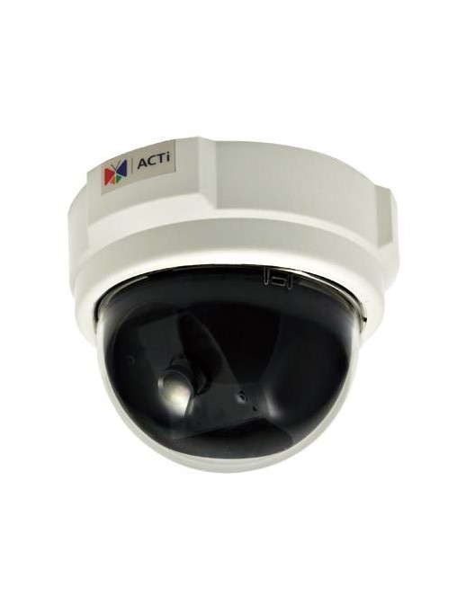E51 E51 ACTi 1MP Indoor Dome with Basic WDR, Fixed Lens