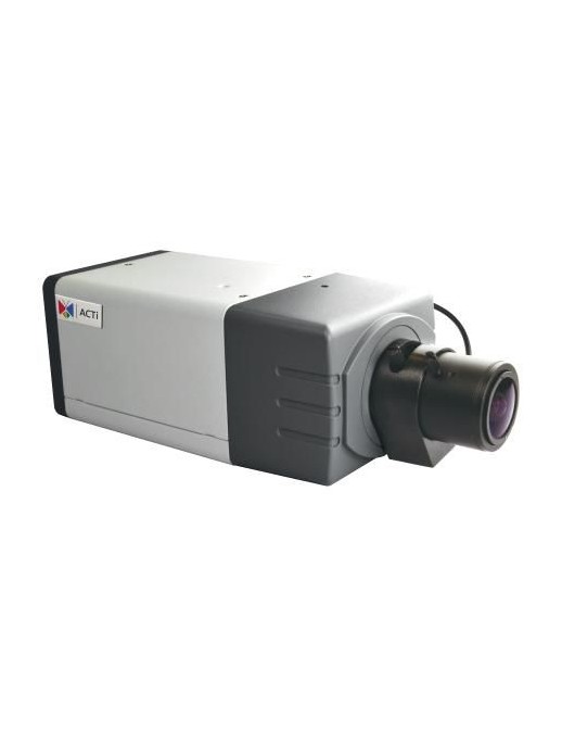 E23 E23 ACTi 2MP Box with D/N, Basic WDR, SLLS, Vari-focal lens