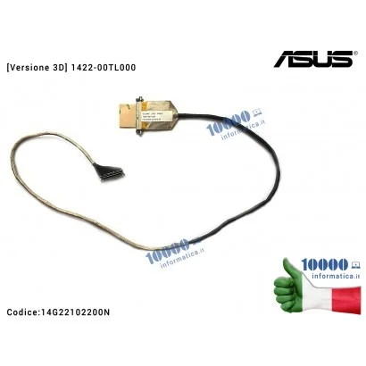 14G22102200N Cavo Flat LCD ASUS [VERSIONE 3D] ROG G73 G73J G73JH G73JW G73SW [3D] 1422-00TL000 14G22102200G