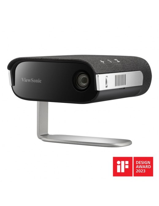 M1XG M1XG ViewSonic M1XG Portable Projector, WVGA (854x480), 360 LED Lumns, LED light source, 25dB (Eco), Wifi & BT, HarmanKa...