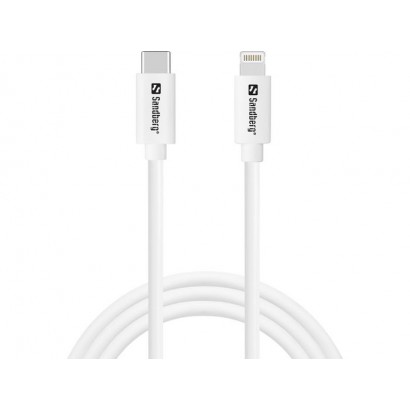 136-58 136-58 Sandberg USB-C PD to Lightning MFI, 1M NONE - Only use for non-battery items
