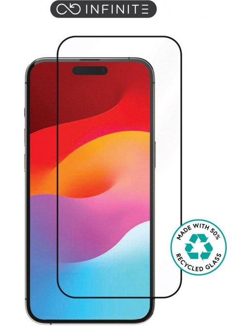 ES501416-50BULK ES501416-50BULK eSTUFF INFINITE iPhone 15 Pro Max Full Cover Screen Protector. 50 pcs Titan Shield® Apple iPh...