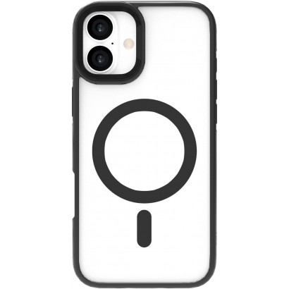 ES67141100 ES67141100 eSTUFF iPhone 16 INFINITE HELSINKI Magnetic Stand Cover - Black - 86% recycled Plastic Apple iPhone 16