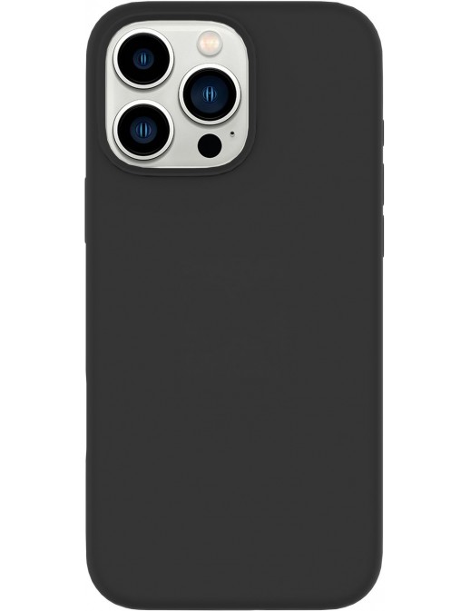 ES67120052 ES67120052 eSTUFF iPhone 16 Pro INFINITE RIGA Silicone Cover - Black - 76% recycled material Apple iPhone 16 Pro