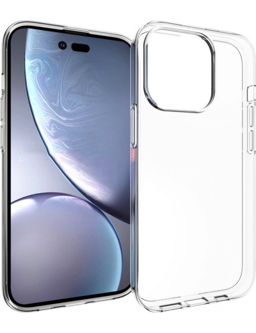 ES67100039-BULK ES67100039-BULK eSTUFF iPhone 14 Pro INFINITE VIENNA TPU Cover - Transparent - 100% recycled plastic ES671000...