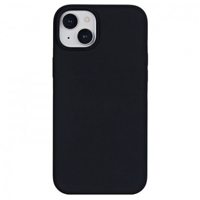 ES67120026 ES67120026 eSTUFF iPhone 15 Plus INFINITE RIGA Silicone Cover - Black - 76% recycled material Apple iPhone 15 Plus