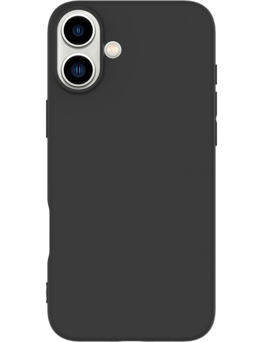 ES67101051 ES67101051 eSTUFF iPhone 16 Plus INFINITE VIENNA TPU Cover - Black - 100% recycled plastic Apple iPhone 16 Plus
