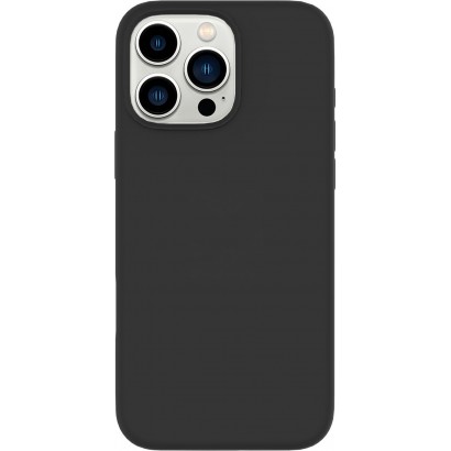 ES67120053-BULK ES67120053-BULK eSTUFF iPhone 16 Pro Max INFINITE RIGA Silicone Cover - Black - 76% recycled material Apple i...