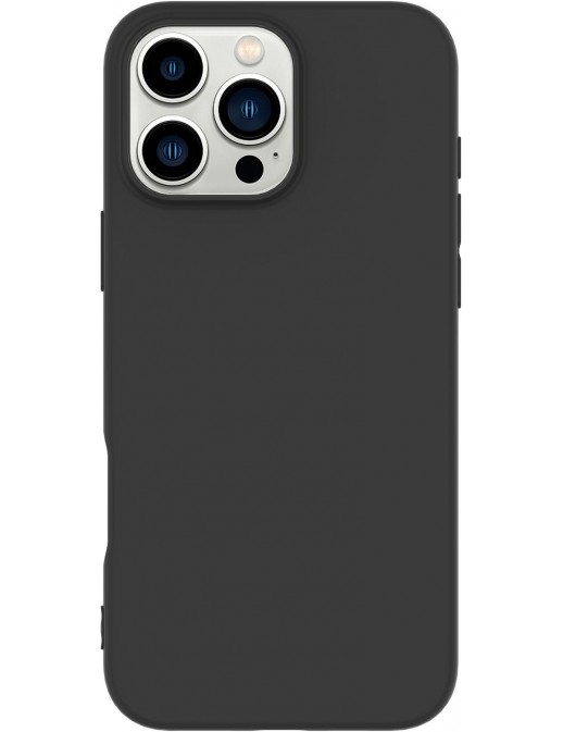 ES67101052-BULK ES67101052-BULK eSTUFF iPhone 16 Pro INFINITE VIENNA TPU Cover - Black - 100% recycled plastic Apple iPhone 1...