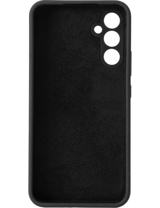 ES673211-BULK ES673211-BULK eSTUFF Samsung Galaxy A54 MADRID Silicone Cover - Black Samsung Galaxy (Mobilephone) A54 (2023)