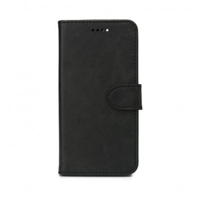 ES67110002-BULK ES67110002-BULK eSTUFF iPhone 12 WALES PU Wallet Cover - Black Apple iPhone 12