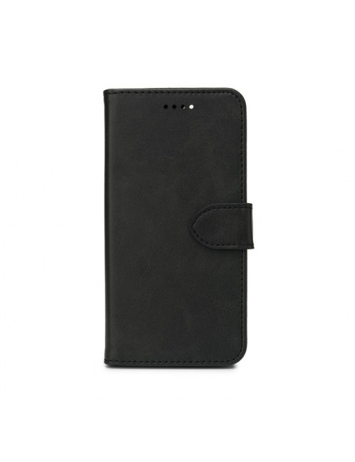 ES67110002-BULK ES67110002-BULK eSTUFF iPhone 12 WALES PU Wallet Cover - Black Apple iPhone 12