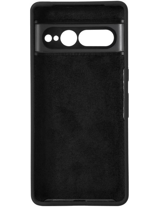 ES678151-BULK ES678151-BULK eSTUFF Google Pixel 7 Pro MADRID Silicone Cover - Black Google Mobile Pixel 7 Pro