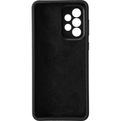 ES673194-BULK ES673194-BULK eSTUFF Samsung Galaxy A33 5G MADRID Silicone Cover - Black Samsung Galaxy (Mobilephone) A33 5G (2...