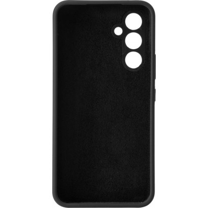 ES673212-BULK ES673212-BULK eSTUFF Samsung Galaxy A34 MADRID Silicone Cover - Black Samsung Galaxy (Mobilephone) A34 5G (2023)