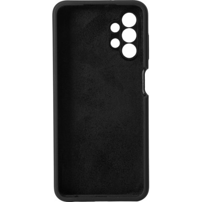 ES673199-BULK ES673199-BULK eSTUFF Samsung Galaxy A13 4G MADRID Silicone Cover - Black Samsung Galaxy (Mobilephone) A13 (2022)