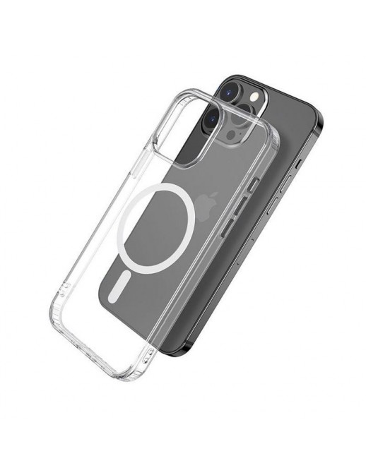 ES67140003 ES67140003 eSTUFF iPhone 13 Pro BERLIN Magnetic Hybrid Cover - Transparent Apple iPhone 13 Pro