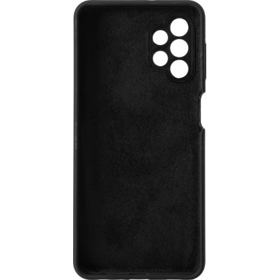 ES673185-BULK ES673185-BULK eSTUFF Samsung Galaxy A32 5G MADRID Silicone Cover - Black Samsung Galaxy (Mobilephone) A32 5G (2...
