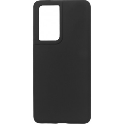 ES673180-BULK ES673180-BULK eSTUFF Samsung Galaxy S21 Ultra 5G MADRID Silicone Cover - Black Samsung Galaxy (Mobilephone) S21...