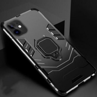 MOBX-COV-JL-11 MOBX-COV-JL-11 CoreParts Case for iPhone 11 Shockproof Armor Case Military Grade Anti-Dropping, Black With Rin...