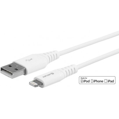ES601304-BULK ES601304-BULK eSTUFF Lightning Cable MFI 3m White Apple iPad Pro 9.7-inch, Pro 12.9-inch (2017, 2nd gen., A1671...