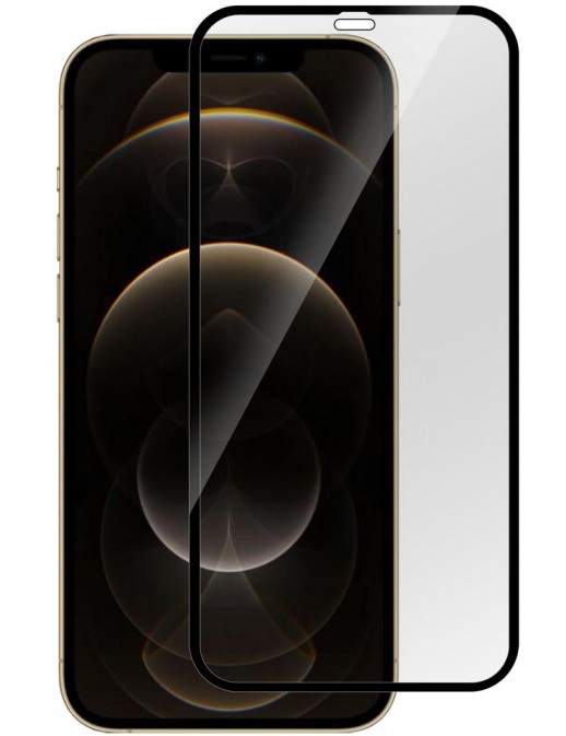 ES501163 ES501163 eSTUFF iPhone 12 Pro Max Full Cover Screen Protector. Titan Shield® Apple iPhone 12 Pro Max
