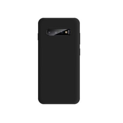 ES673154-BULK ES673154-BULK eSTUFF Samsung Galaxy S10 MADRID Silicone Cover - Black Samsung Galaxy (Mobilephone) S10