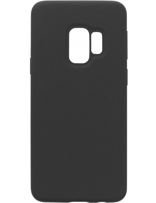ES673000-BULK ES673000-BULK eSTUFF Samsung Galaxy S9 MADRID Silicone Cover - Black Samsung Galaxy (Mobilephone) S9