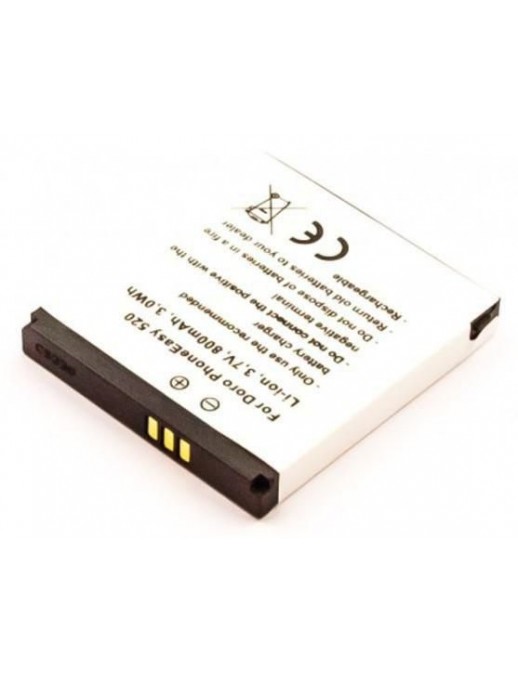 MOBX-BAT-DPE622SL MOBX-BAT-DPE622SL CoreParts Battery for Doro Mobile 2.96Wh Li-ion 3.7V 800mAh, for 2314, 2415, PhoneEasy 13...