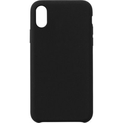 ES671126-BULK ES671126-BULK eSTUFF iPhone X/Xs MADRID Silicone Cover - Black Apple iPhone XS, X