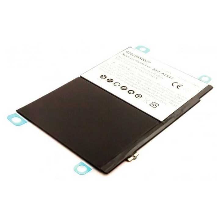 MBXAP-BA0029 CoreParts Battery for iPad 27.6Wh Li-Pol 3.76V 7340mAh iPad Air 2 020-8562, A1547, A1567 Apple iPad Air 2