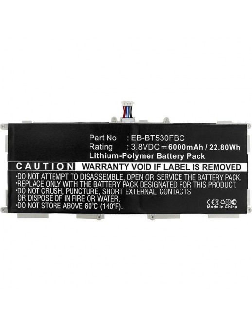 MBTAB0039 MBTAB0039 CoreParts Battery for Samsung Gal Tab4 26Wh Li-ion 3.8V 6800mAh for Samsung Galaxy Tab 4 10.1 SM-T530, Ga...