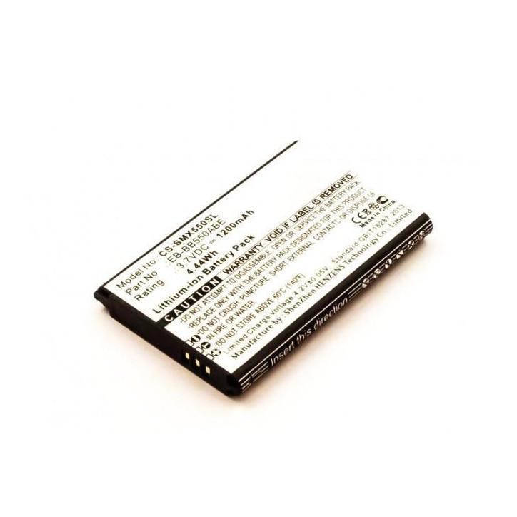 MSPP2530 CoreParts Battery for Samsung Mobile 4.44Wh Li-ion 3.7V 1200mAh, Samsung Xcover 550 EB-BB550ABE EB-BB550ABE Samsung Gal