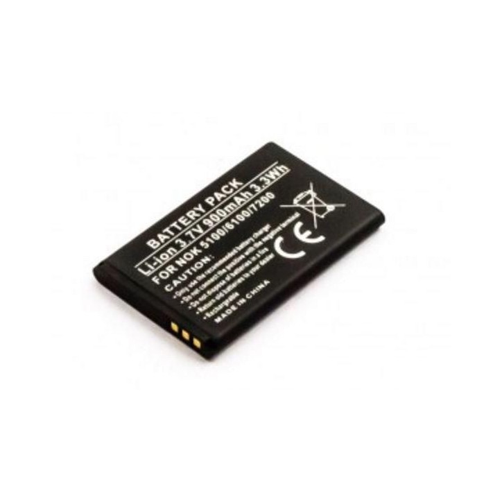 MSPP0157 CoreParts Battery for Nokia Mobile 3.33Wh Li-ion 3.7V 900mAh, Nokia BL-4C BL-4C Nokia Mobile X2, 7705 Twist, 7270, 7200