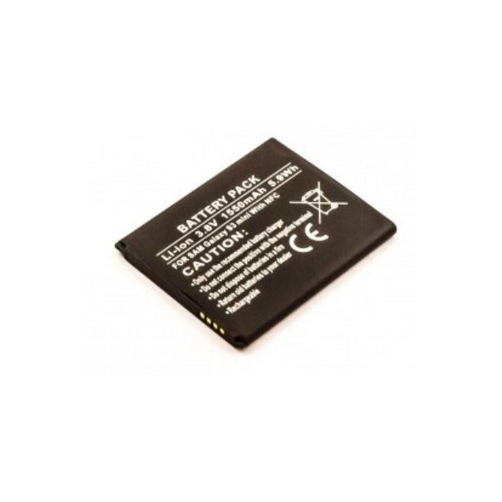 MSPP2820 CoreParts Battery for Samsung Mobile 5.89Wh Li-ion 3.8V 1550mAh, Samsung Galaxy S3 mini I8190 NFC EM-F1M7FLUC, EB-F1M7F