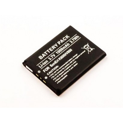 MSPP0156 MSPP0156 CoreParts Battery for Sony Mobile 3.7Wh Li-ion 3.7V 1000mAh, Sony Ericsson BST-33 BST-33 Sony Ericsson Mobi...