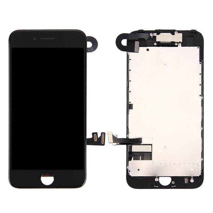 MOBX-DFA-IPC7GP-LCD-B CoreParts Assembly with digitizer and Frame for iPhone 7 plus, Black, Highest grade Copy LCD - AUO Quality