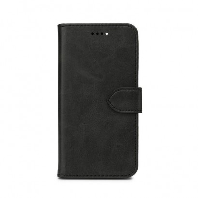 ES67110007-BULK ES67110007-BULK eSTUFF iPhone 15 WALES PU Wallet Cover - Black Apple iPhone 15
